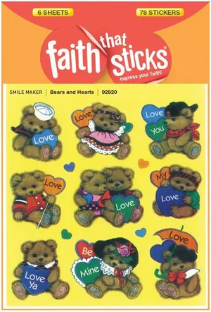 Bears and Hearts -Faith That Sticks