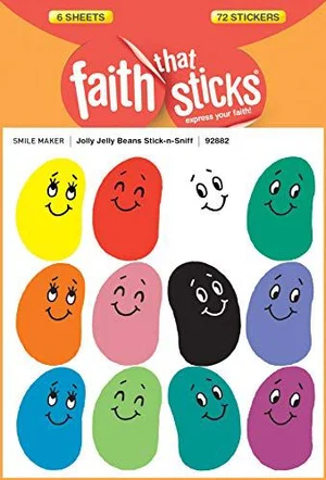 Jolly Jelly Beans Stick-N-Sniff -Faith That Sticks