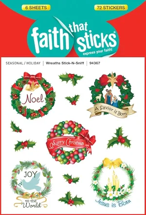 Wreaths Stick-N-Sniff -Faith That Sticks