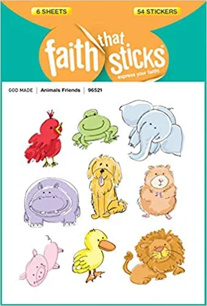 Animal Friends -Faith That Sticks Stickers