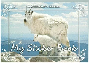 My Sticker Album - Mountain Goats - Collector's Album