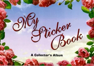 My Sticker Album - Rose Border - Collector's Album