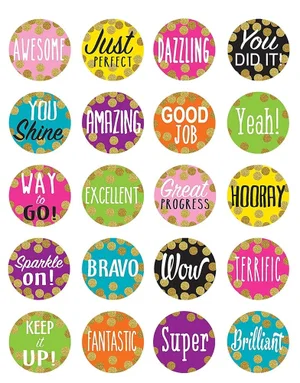 Confetti Stickers