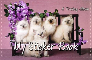 My Sticker Album - Rag Doll Kittens - Trading Album