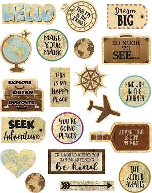 Stickers Travel the Map