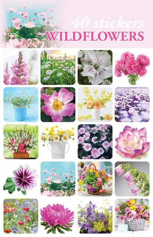 Stickers Wild Flowers