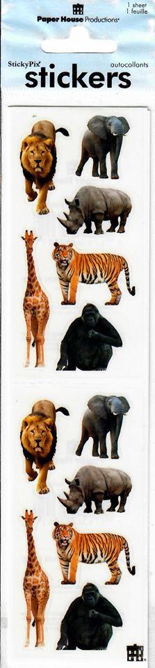 Stickers Zoo Animals
