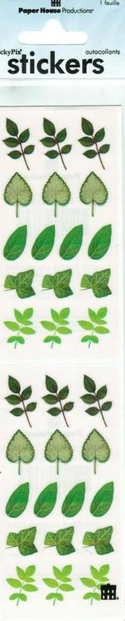 Stickers Leaves Green