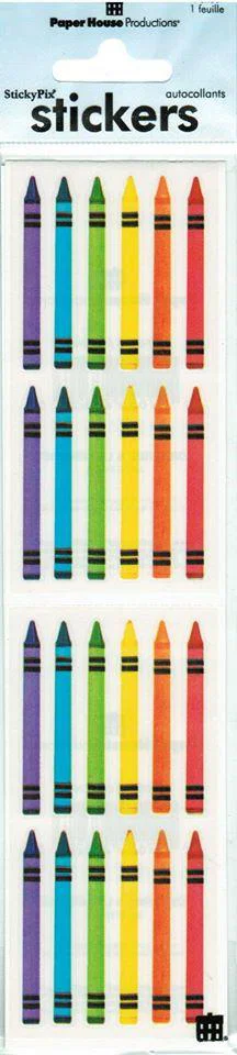 Stickers Crayons