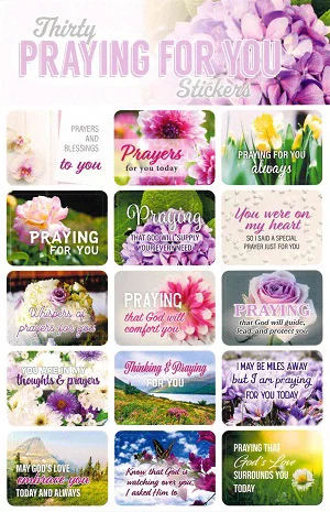 Praying For You Stickers