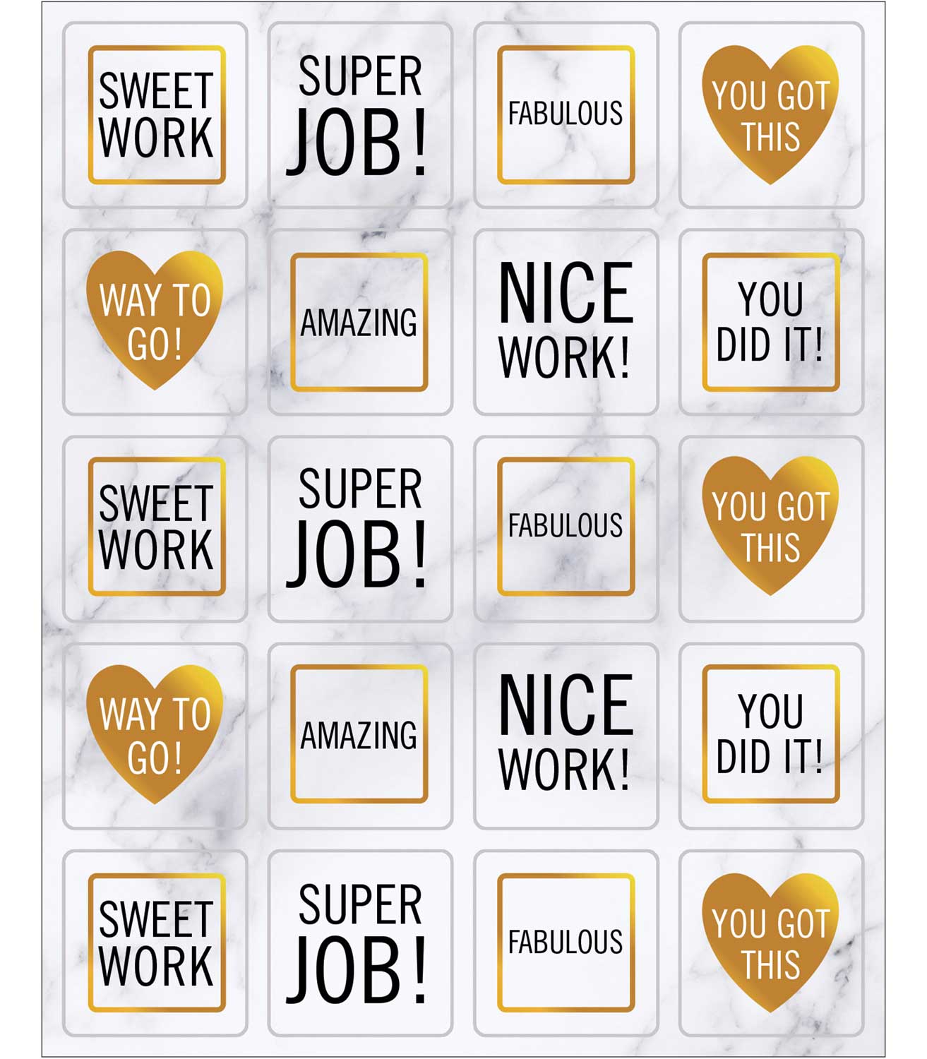 Image of Motivational Stickers Simply Boho