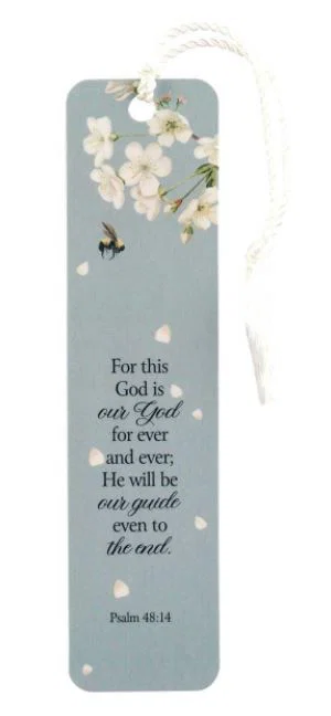 Bookmark For This God Is Our God Tassel