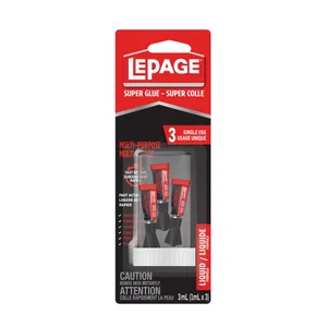 LePage Mini Super Glue 1 ml - 3pk