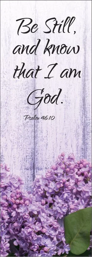 Bookmark Be Still - Lilac