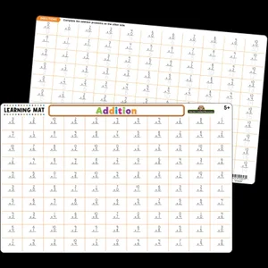 Addition Learning Mat