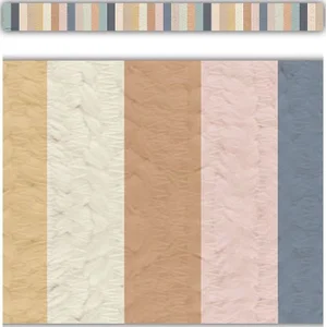 Everyone is Welcome Stripes Straight Border Trim