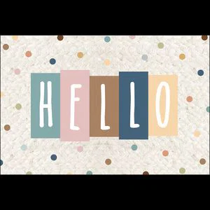 Everyone is Welcome Hello Postcards