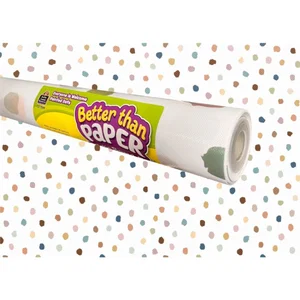 Everyone is Welcome Painted Dots - Better Than Paper Bulletin Board Roll