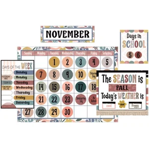 Wonderfully Wild - Calendar Bulletin Board