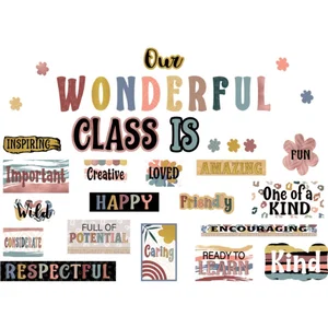Wonderfully Wild - Our Wonderful Class Mini Bulletin Board