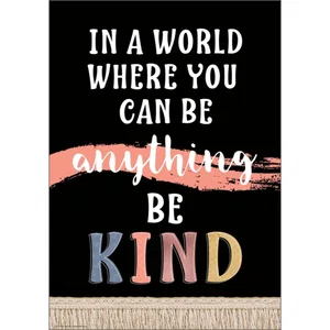 Wonderfully Wild - Be Kind Positive Poster