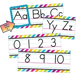 Brights 4Ever - Alphabet Line Bulletin Board