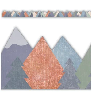 Moving Mountains - Die-Cut Border Trim