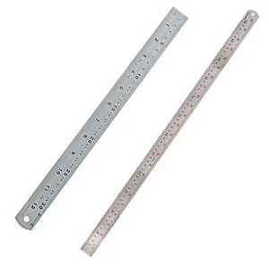 Aluminium Metal Ruler Imperial/Metric