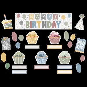 Classroom Cottage Happy Birthday Mini Bulletin Board