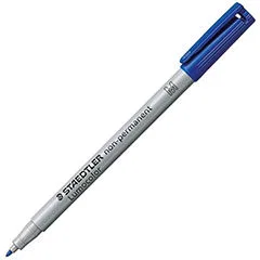 Non- Permanent Marker Bullet Tip Large Blue