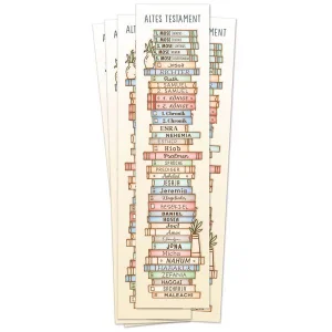 German Bookmark- Books of the Bible - "Bücher der Bibel"