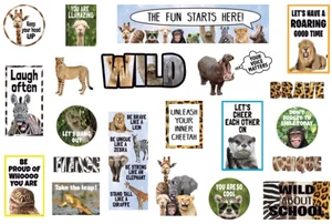 Go Wild Animals Mini Bulletin Board