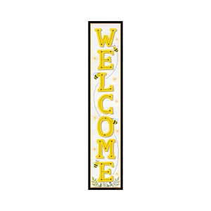 Buzzing Bees Welcome Banner
