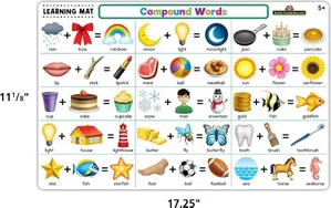 Compound Words Learning Mat