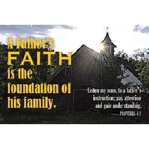 PIO CARD - A FATHERS FAITH