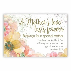 PIO CARD - MOTHER'S LOVE LASTS FORE
