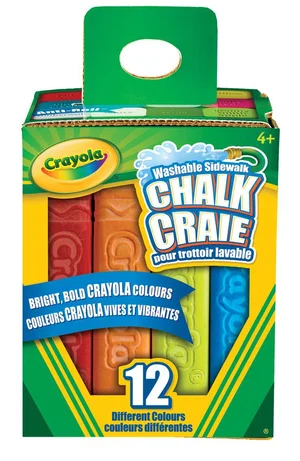 Crayola Sidewalk Chalk 12 pk