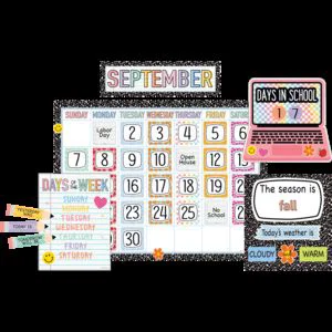 Cool for School Calendar Bulletin Board