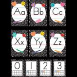 Cool for School Composition Alphabet Bulletin Board