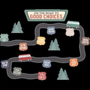 Moving Mountains Road Trip On the Road to Good Choices Mini Bulletin Board