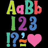 Colourful 4 Wild Whimsy Self-Adhesive Letters Combo Pack