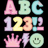 Pastel Pop 2 Bold Block Self-Adhesive Letters Uppercase