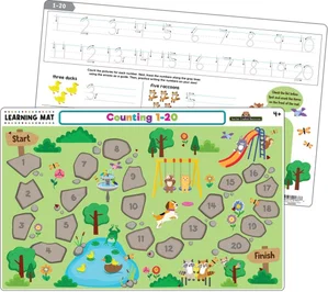 Counting 1–20 Learning Mat