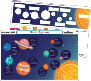 Solar System Learning Mat