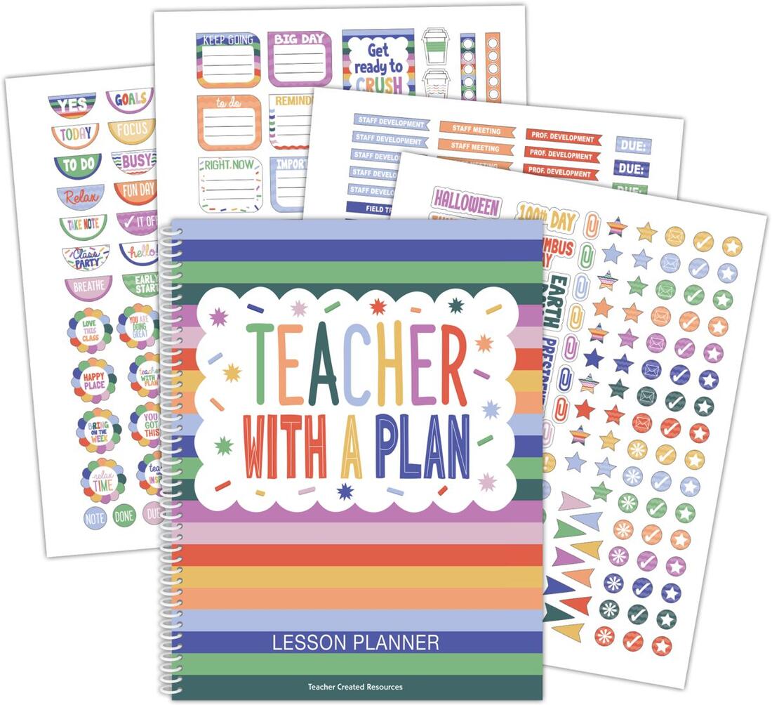 Color Crush Teacher Plan Book