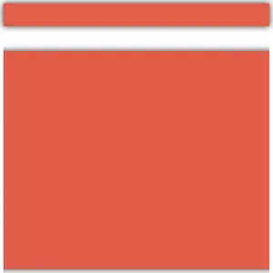 Orange Crush Straight Border Trim
