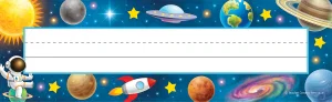 Outer Space Crew Flat Name Plates