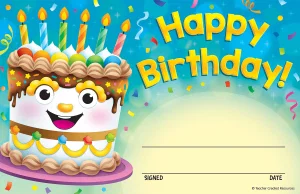 Happy Birthday Cake Awards