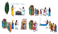Story of Jesus Felt Set -Large