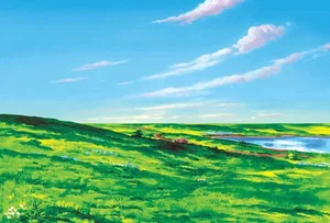 Meadow & Sky Felt Board Large